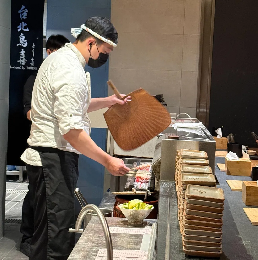 台北鳥喜料理長Allen。(圖/黃宏輝提供)