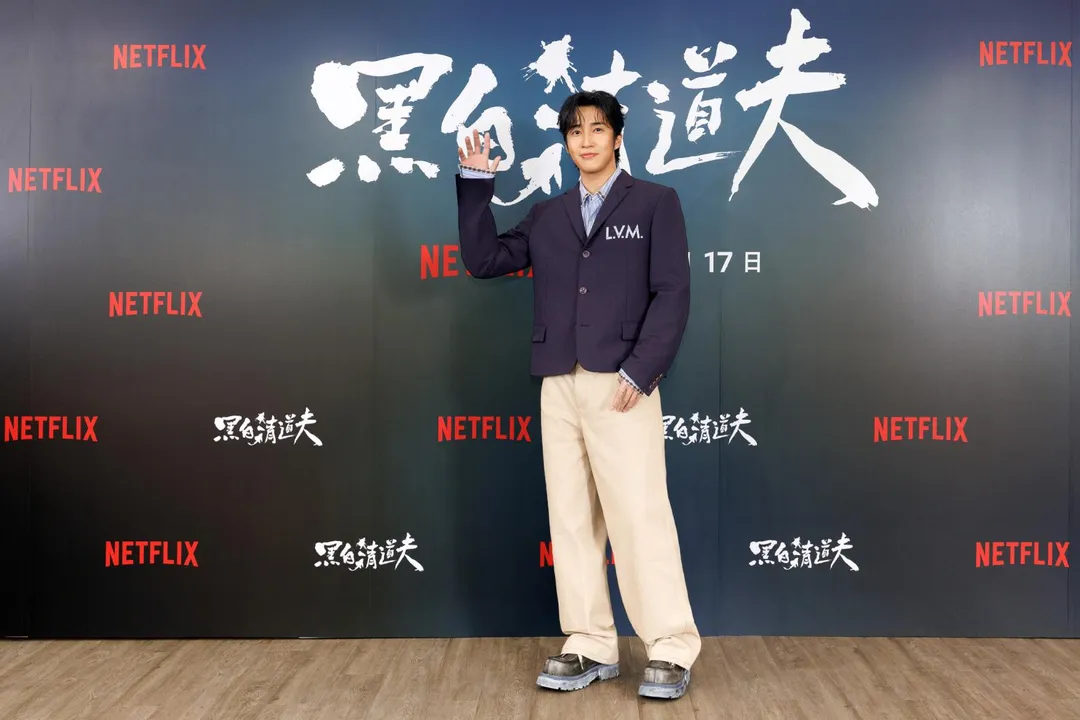 婁峻碩透露開拍《黑白清道夫》之前因滑雪重摔肋骨骨裂,目前已康復。(圖/Netflix提供)
