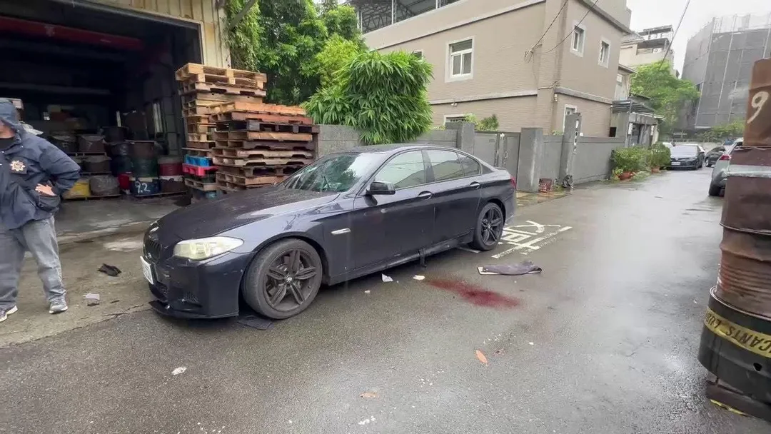 嫌犯駕駛的車輛。（圖／中天新聞）