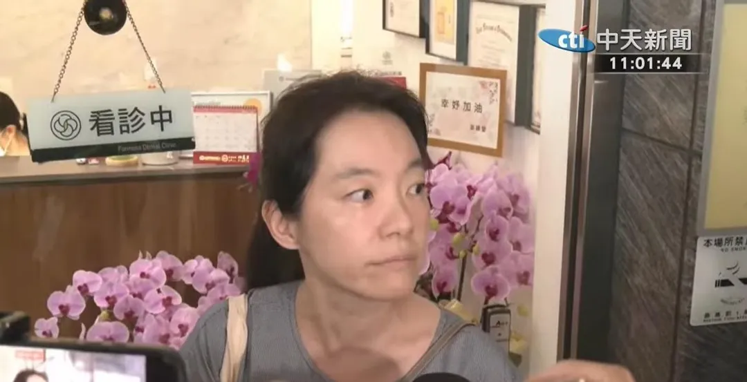 陳幸妤受訪。（圖/中天新聞）