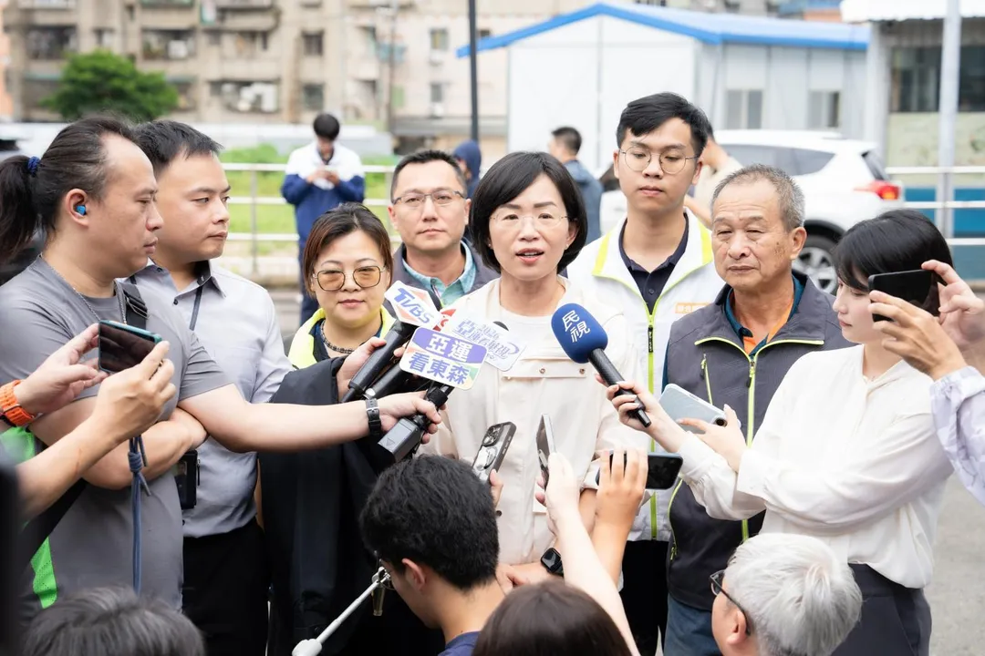 民進黨新北市長參選人蘇巧慧25日受訪時，批評中央財政統籌分配款對新北市「極度不公平」。（圖／蘇巧慧鏡辦提供）