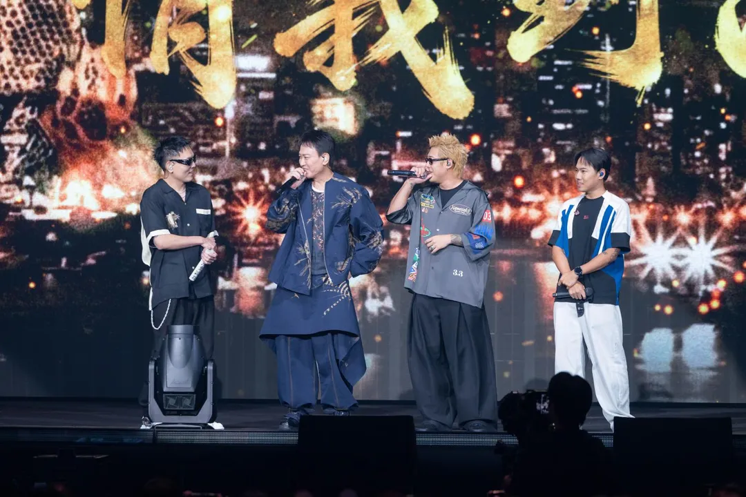 《角頭唱演會－情義到高雄》終場找來天團玖壹壹擔任嘉賓。（圖／曼尼娛樂 提供）