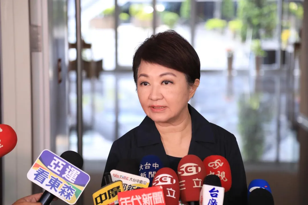 盧秀燕受訪。（圖/台中市府提供）