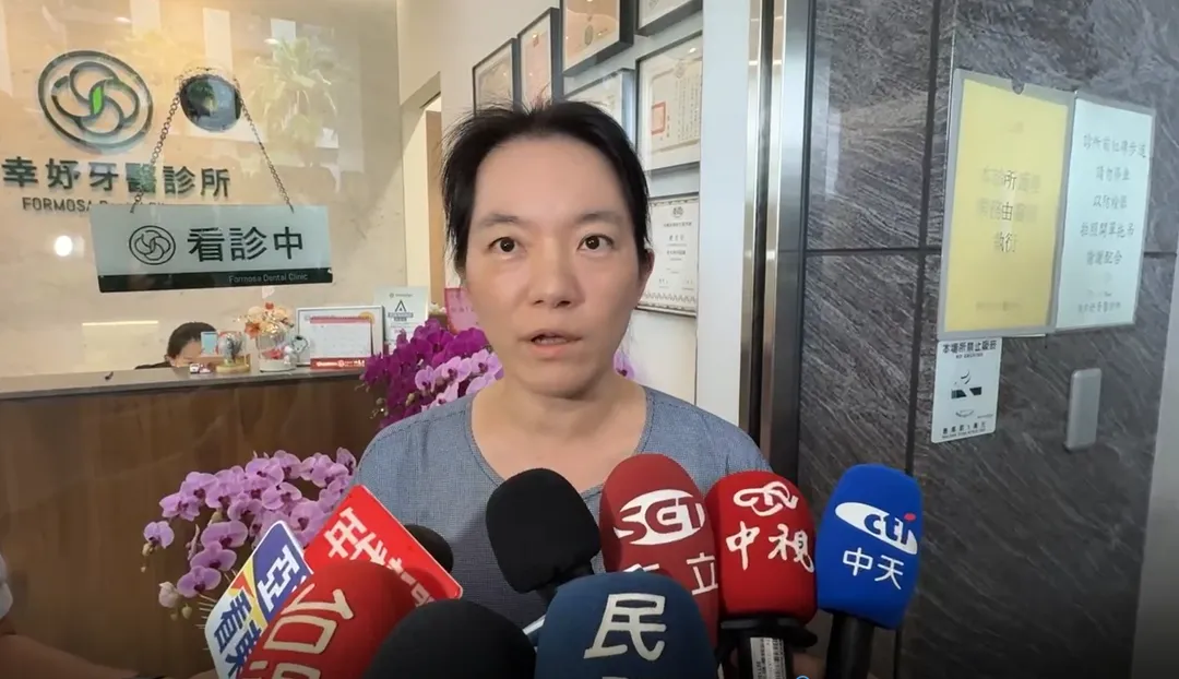 陳幸妤25日下午受訪。（圖／中天新聞）