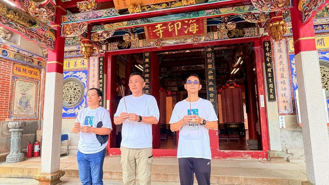 前金門縣長楊鎮浯傳出近日將宣布回鍋參選縣長（攝自楊鎮浯臉書）