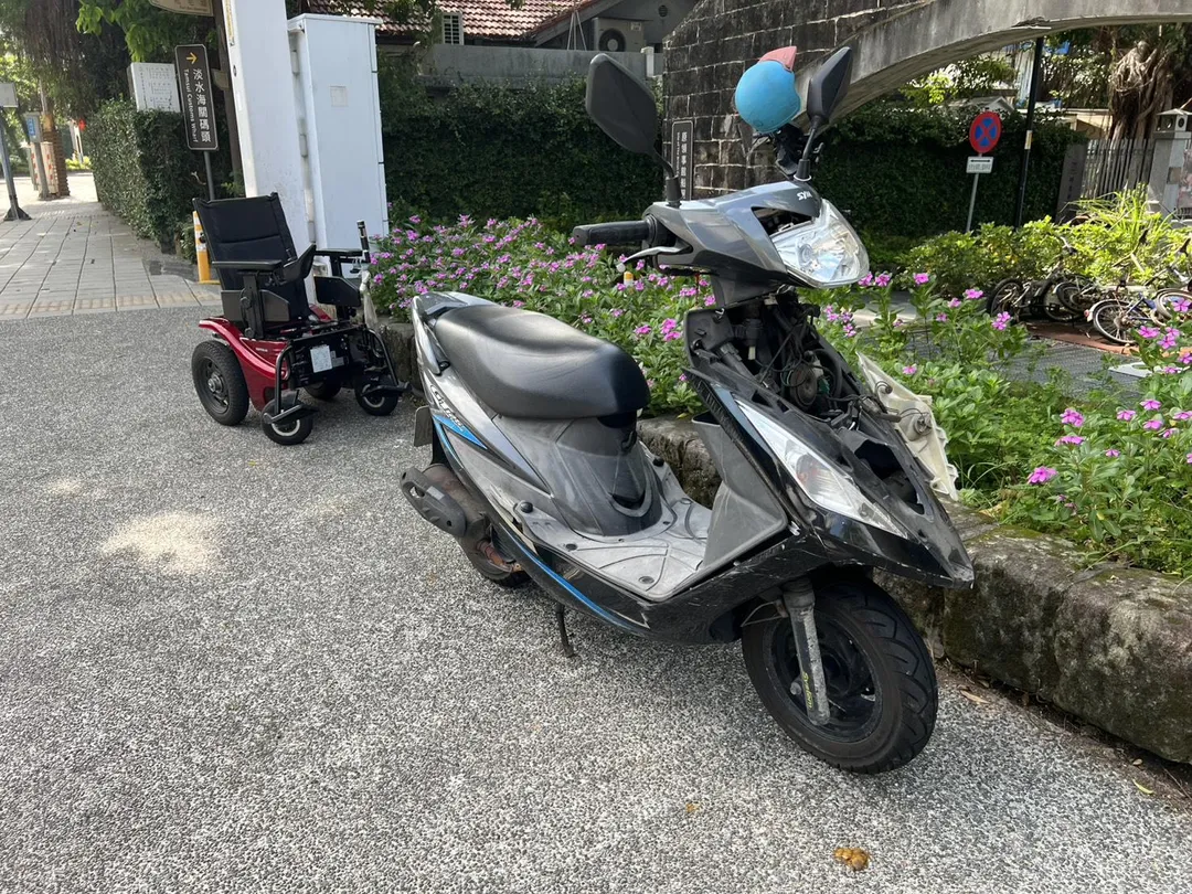 兩造雙方的交通工具。（圖／警方提供）