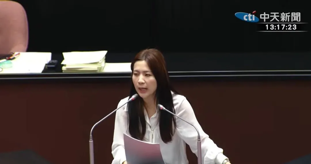 國民黨立委徐巧芯。（圖／中天新聞）