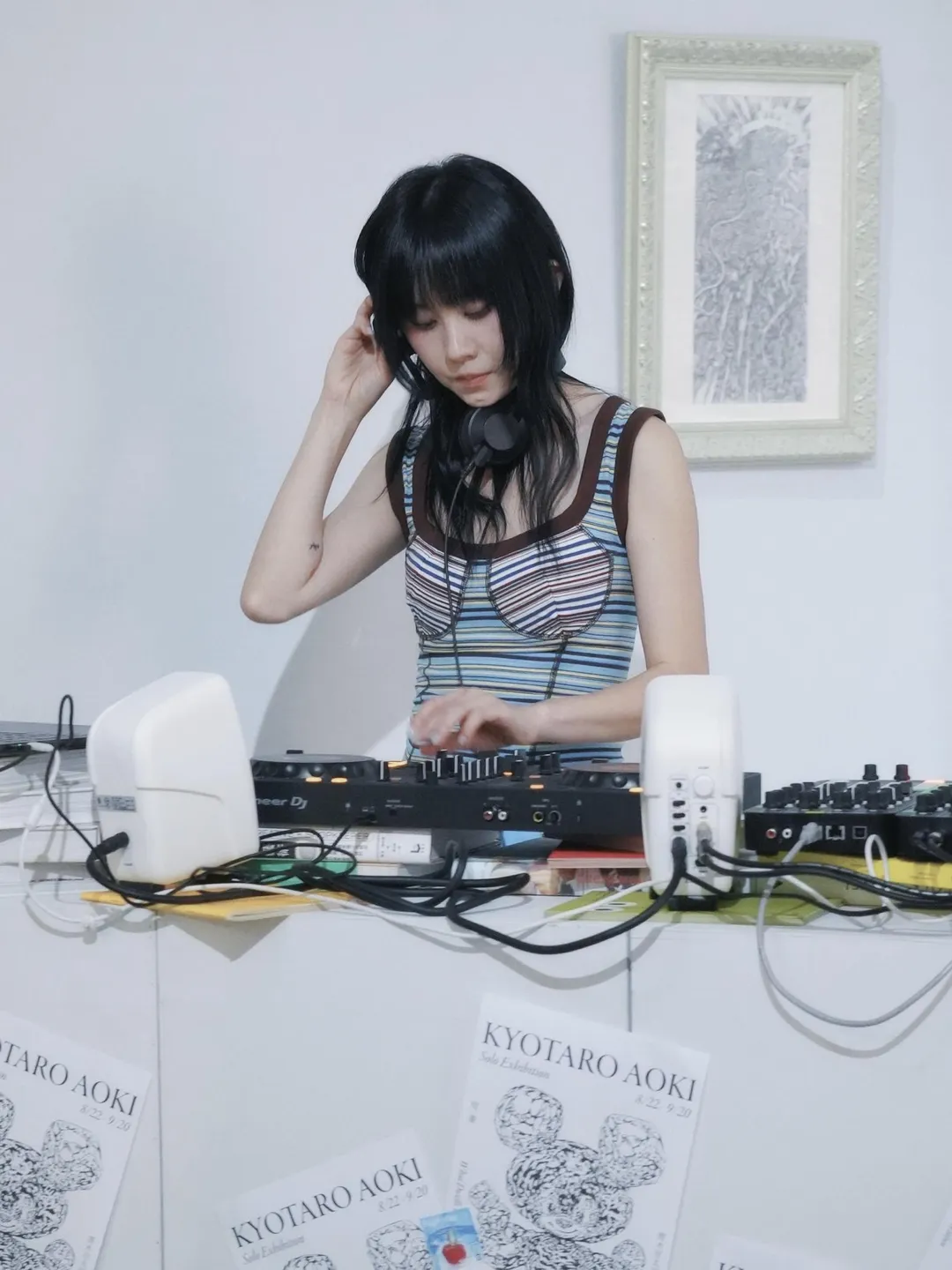 白安挑戰DJ秀演出。（圖／相信音樂提供）