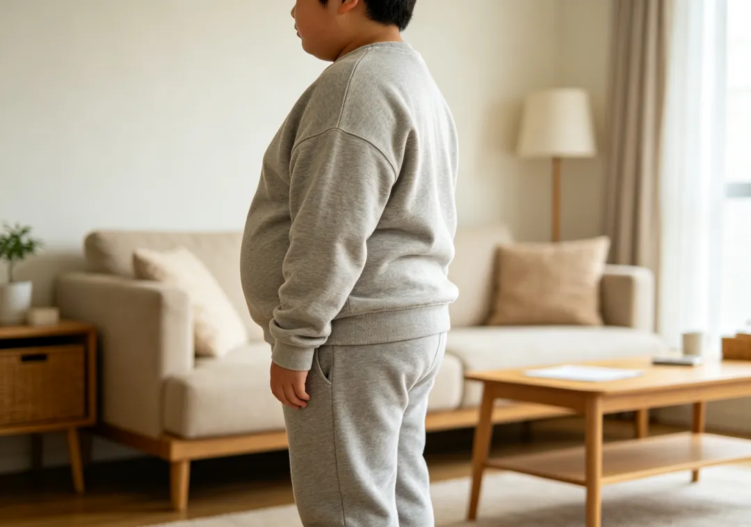 「孩子只是胖一點,長大抽高就好了?」不少家長都有這樣的想法,但兒童肥胖恐影響成年後健康。(示意圖/AI生成圖)