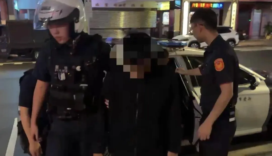 3名男子全遭警方帶回依法偵辦。（圖／翻攝畫面）