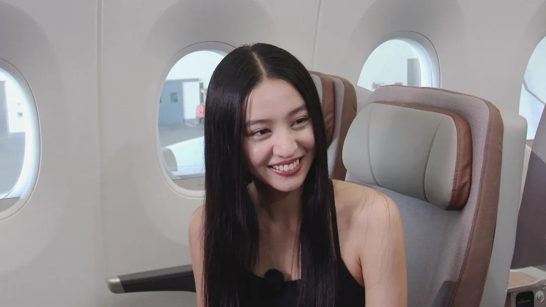 木村光希在節目中挑戰說中文。（圖／三立提供）