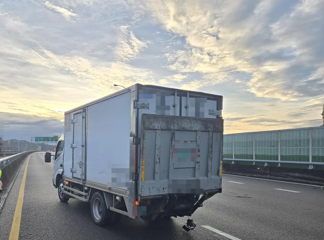 車禍現場。（圖／警方提供）