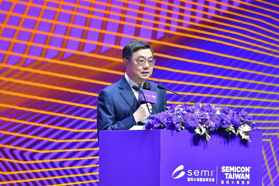 行政院長卓榮泰今（2）日出席「SEMICON Taiwan 2026國際半導體展」開幕典禮。（圖／行政院提供）