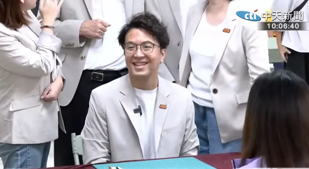 台北市長參選人沈伯洋資料照。（圖／中天新聞）