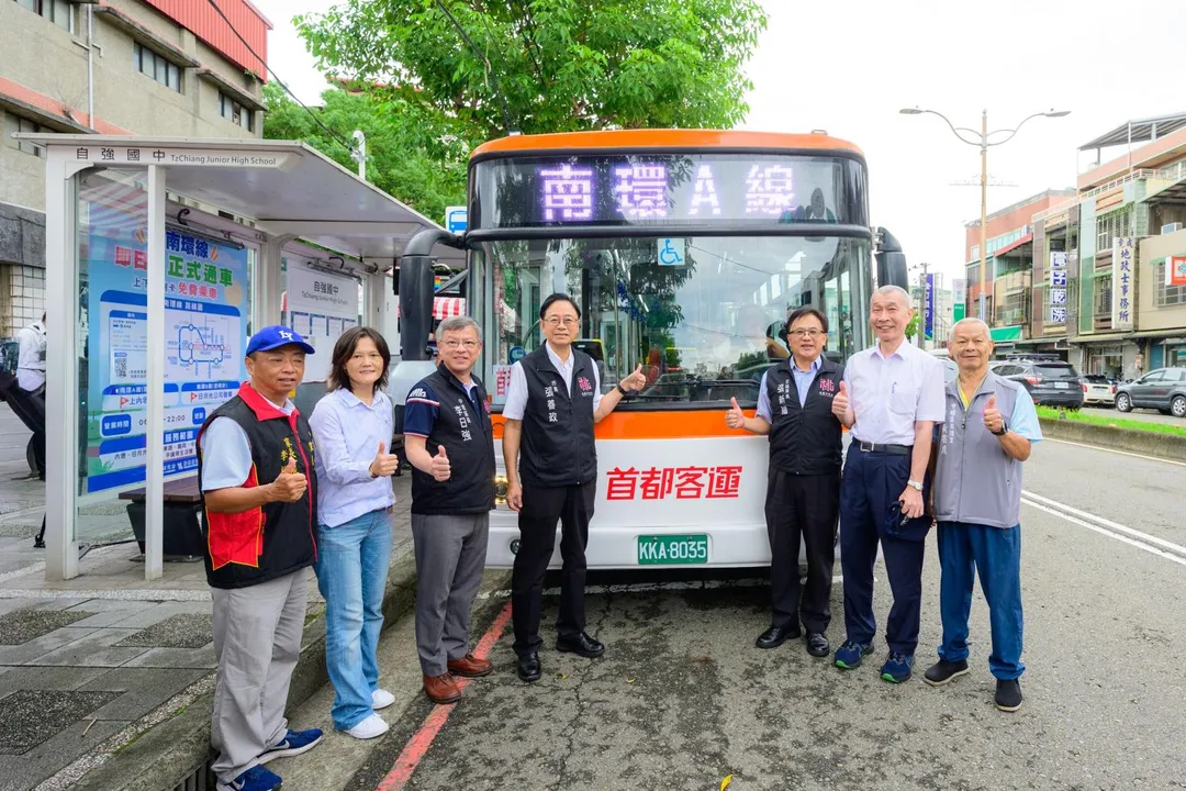 新客運業者進駐！新桃園幹線「南環線」通車，張善政：串聯南桃三區服務再升級（桃園市政府提供）