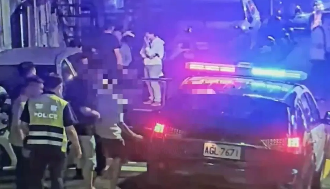 警方查獲22人全數帶回偵辦。（圖／翻攝畫面）