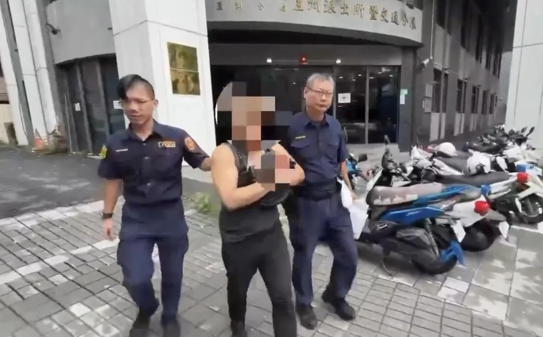 男子被驗出毒駕依法送辦。（圖／翻攝畫面）