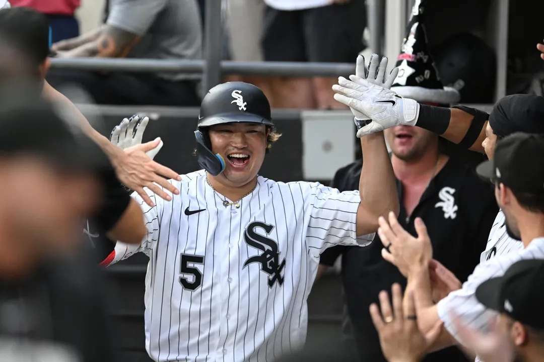 村上宗隆開轟喜不自勝。（圖／美聯社）