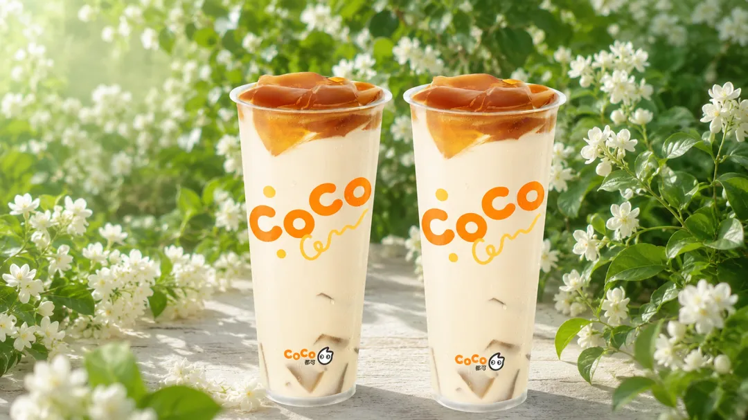 CoCo都可本次最受矚目的「週三好友日」限定活動「茉香凍奶綠（L）」買一送一。（圖／CoCo&nbsp;提供）