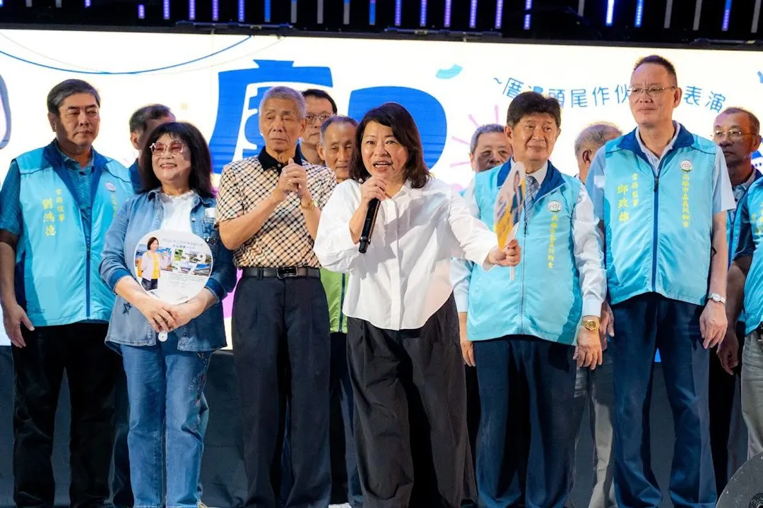 嘉義市長黃敏惠現身高雄幫柯志恩站台。（圖／柯志恩競辦提供）