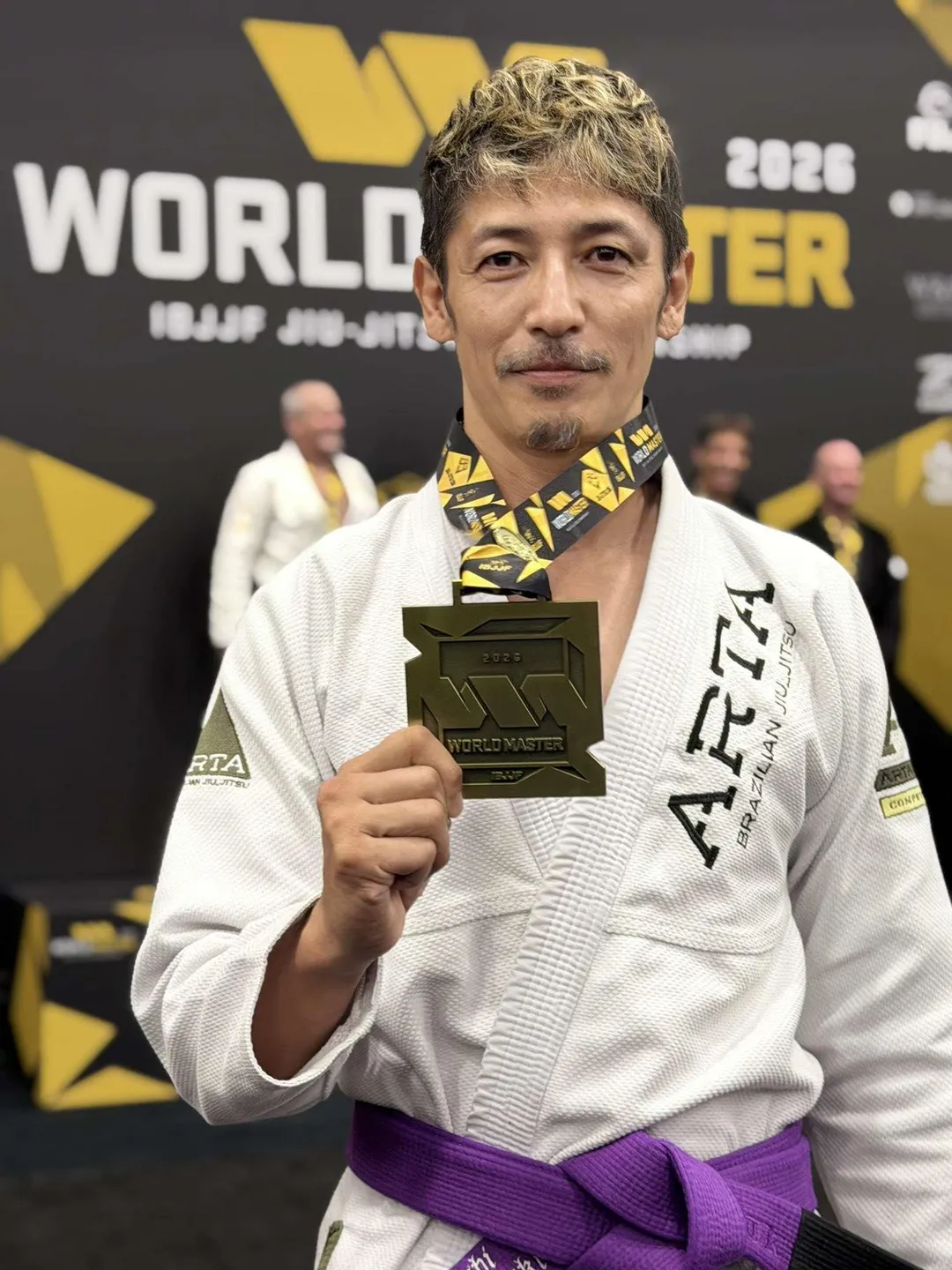 玉木宏柔術世錦賽奪銅牌。（圖／翻攝ARTA BJJ Hiroo X）