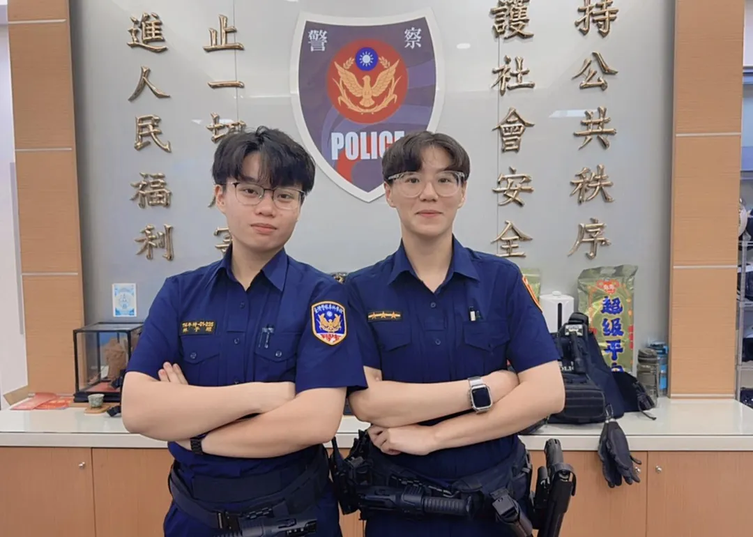 參與協尋的114年四等特考班實習生林子珺表示，當初選擇從警是希望幫助需要幫助的人。（圖／警方提供）
