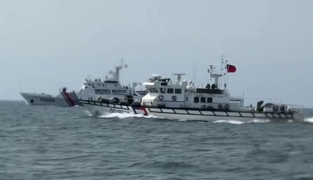 海巡署今年在金門海域區離超過300艘大陸公務船。(圖/資料畫面)