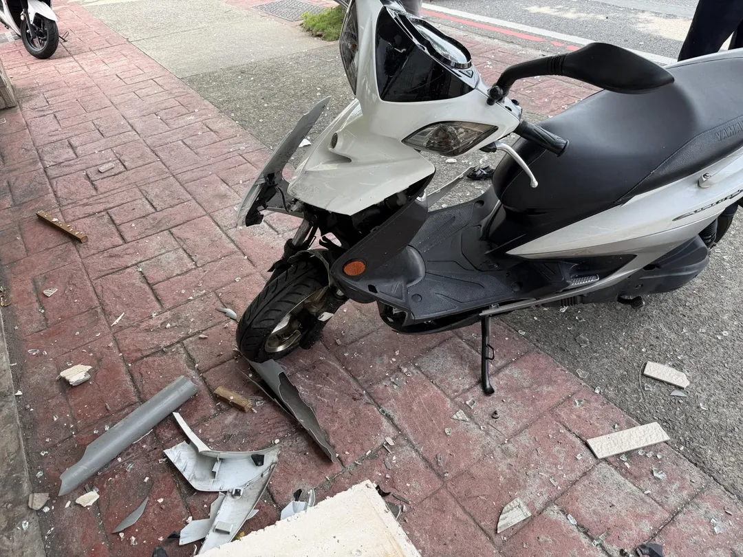 車禍現場。（圖／民眾提供）