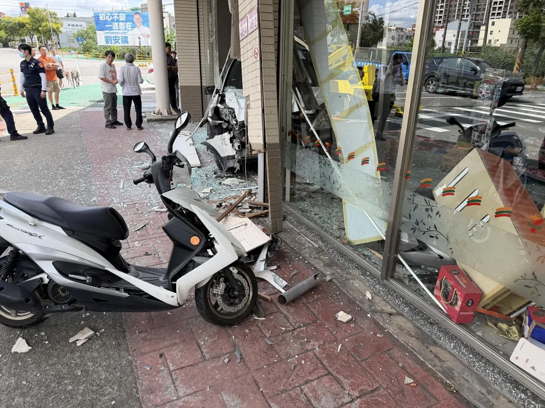車禍現場。（圖／民眾提供）