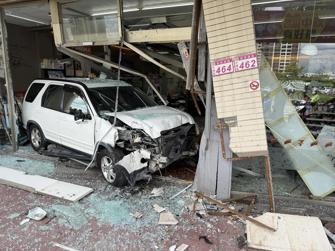 車禍現場。（圖／民眾提供）
