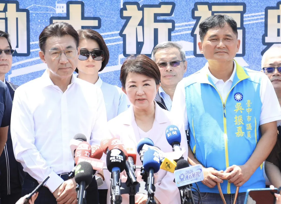 盧秀燕受訪。（圖/台中市府提供）