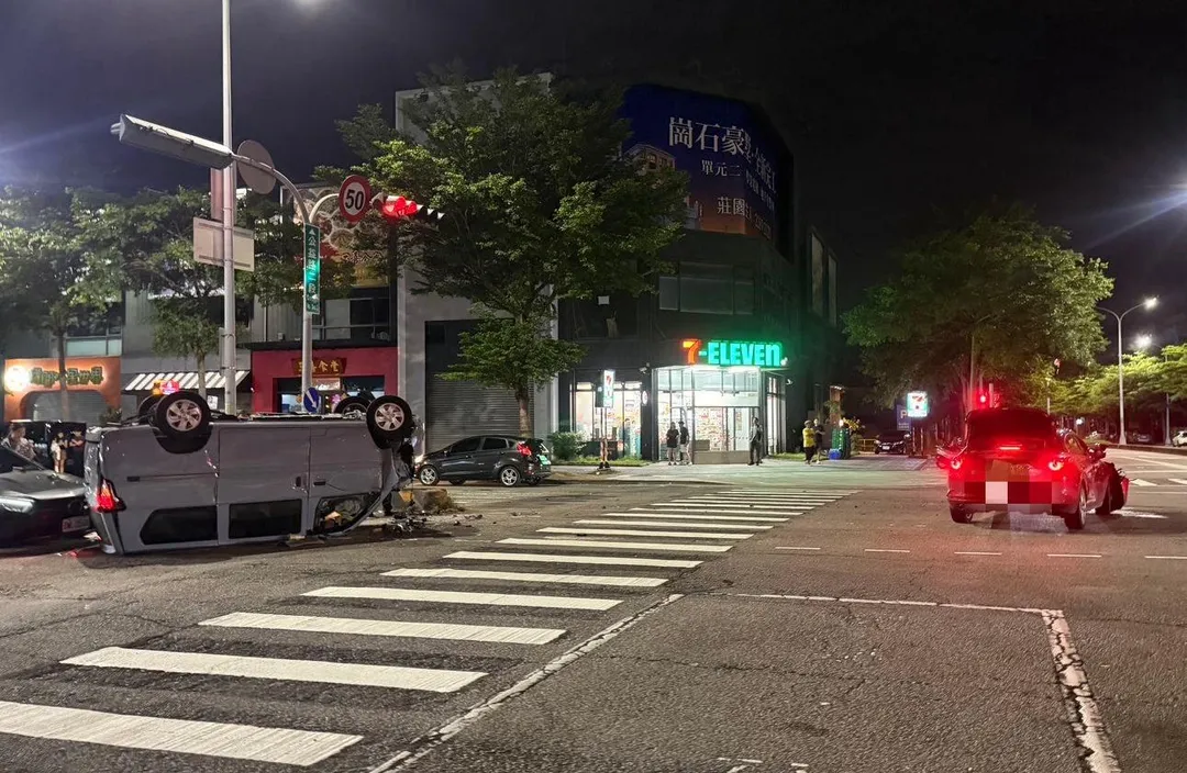 車禍現場。（圖／民眾提供）