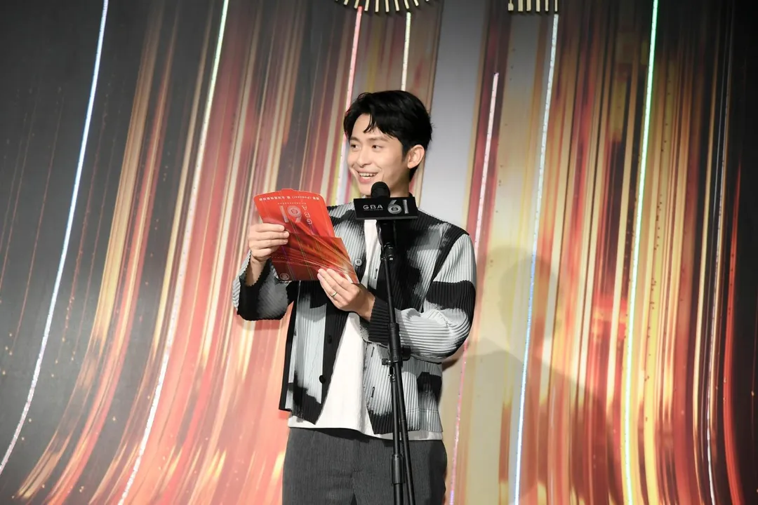 博恩以《博音》入圍播客(Podcast)獎生活風格節目獎。(圖/翻攝金鐘獎 臉書)