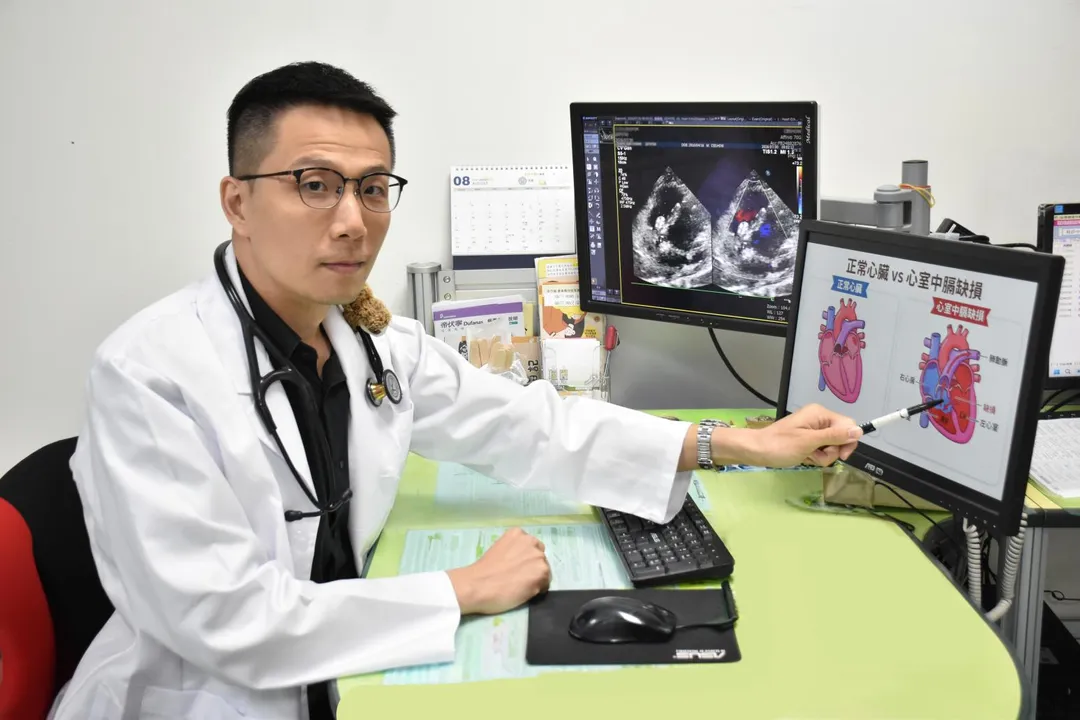 彰濱秀傳醫院小兒心臟科林俊嘉醫師。(圖/彰濱秀傳醫院)