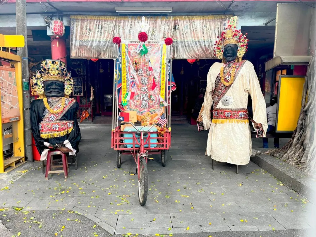 全台首邑縣城隍廟今年將縮減鬼門關後的夜巡規模,以大爺、二爺為主。(圖/全台首邑縣城隍廟粉專)
