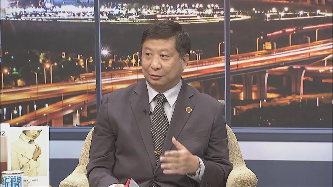 中華戰略前瞻協會研究員揭仲。(圖/中天電視 網路論壇)