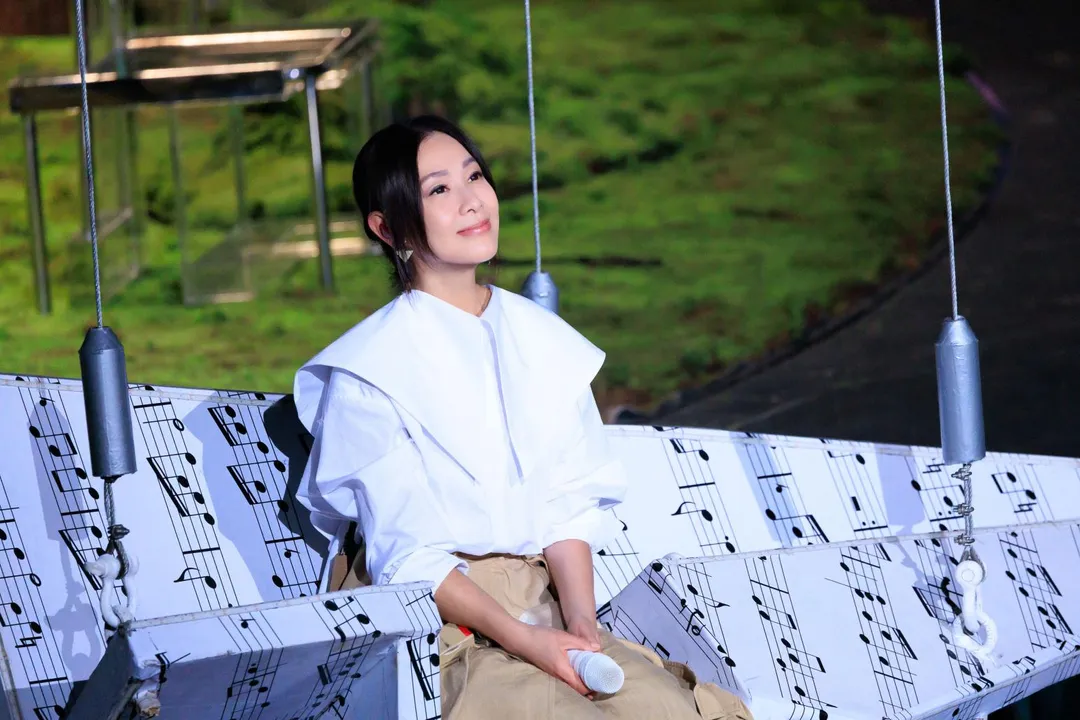 劉若英一連帶來多首經典台語歌串燒組曲。（圖／相信音樂 提供）