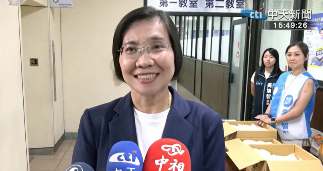 國民黨新竹縣長參選人徐欣瑩。(資料照/中天新聞)