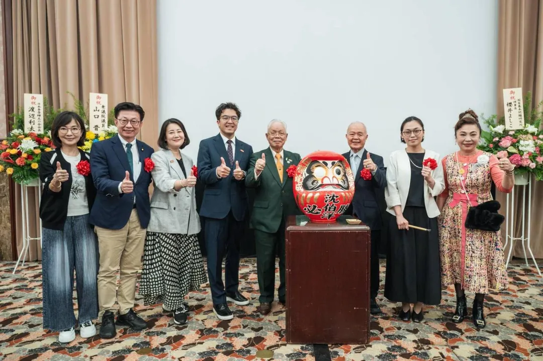 沈伯洋日前赴日出席日本後援會。（圖取自沈伯洋臉書）