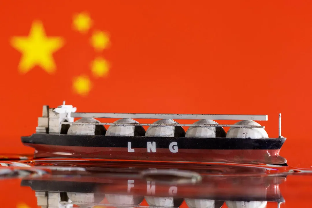 大陸為全球最大LNG進口國。（圖／路透社）
