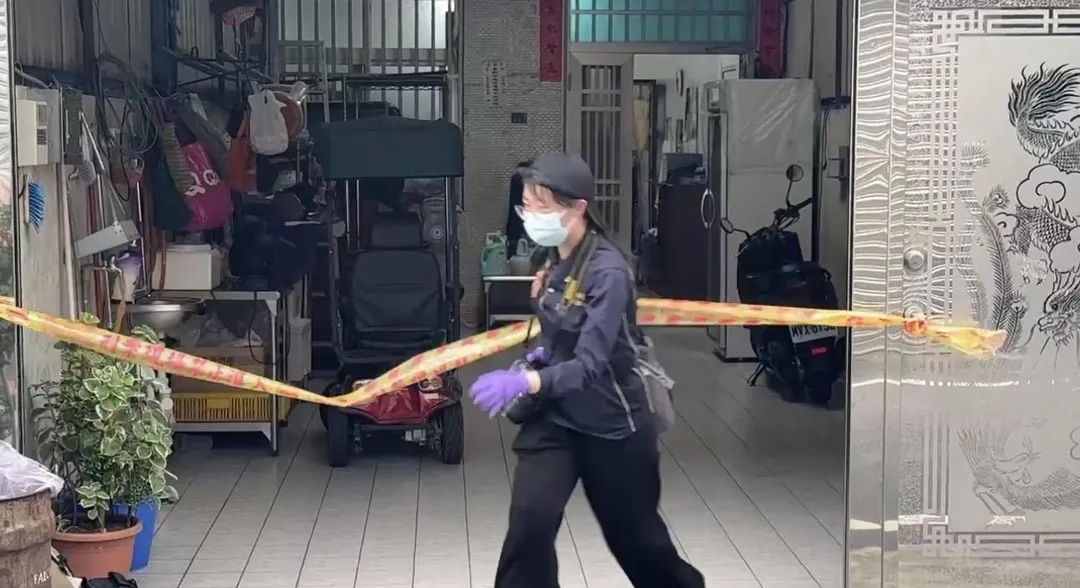 嘉義水上發生疑似子刺殺父親命案。（圖／翻攝畫面）