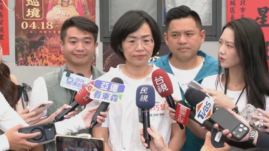 民進黨新北市長參選人。（圖／中天新聞）