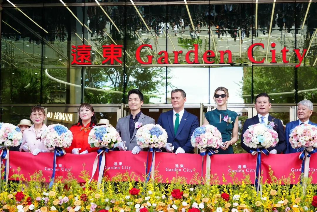 蔣萬安今日出席遠東Garden City開幕剪綵儀式。（圖/台北市府提供）
