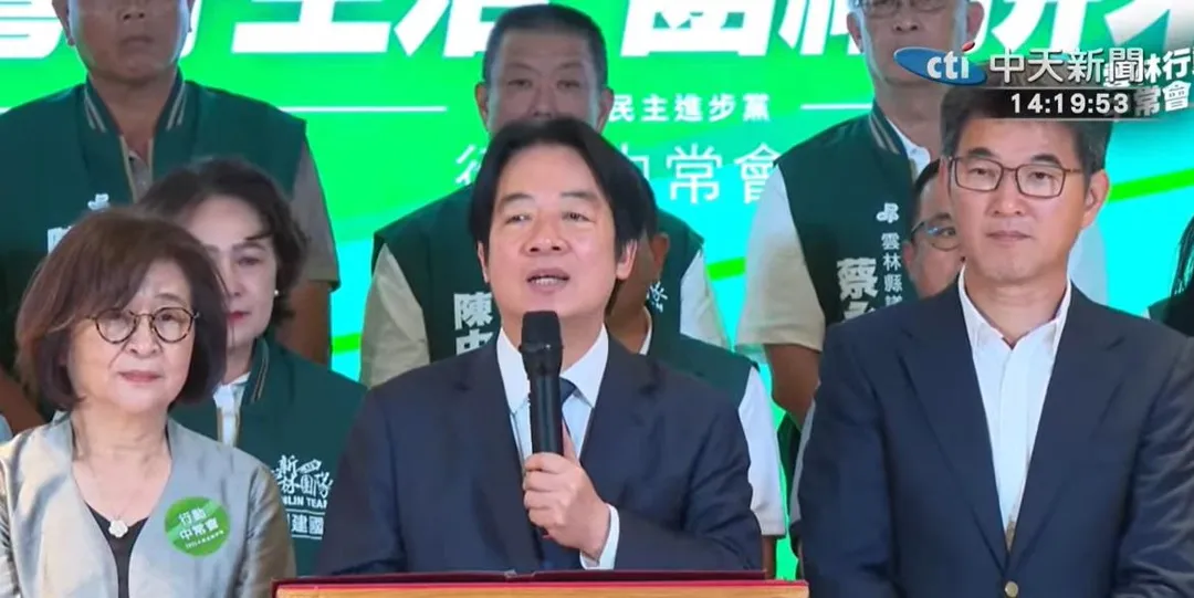 總統兼民進黨主席賴清德。(圖/中天新聞)