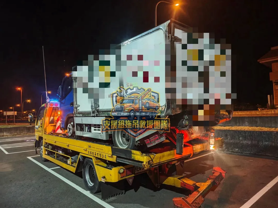 事故車。（圖／支援組拖吊救援團隊提供）