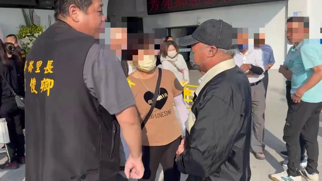 林男竟叫老父「代打」出席陳姓護理師的告別式。（圖／中天新聞）