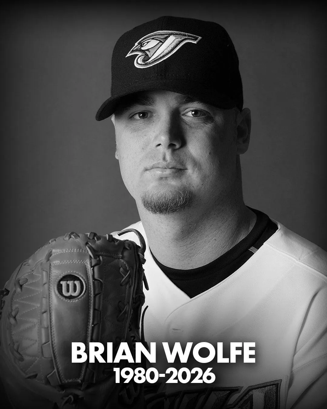 沃爾夫(Brian Wolfe)驟逝享年45歲。(圖/翻攝自多倫多藍鳥隊X)