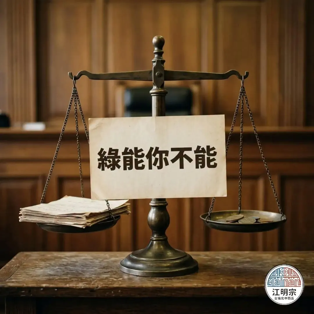 有民眾因欠稅524萬,表示願每月償還1.8萬結果遭法院裁定管收(攝自江明宗臉書)