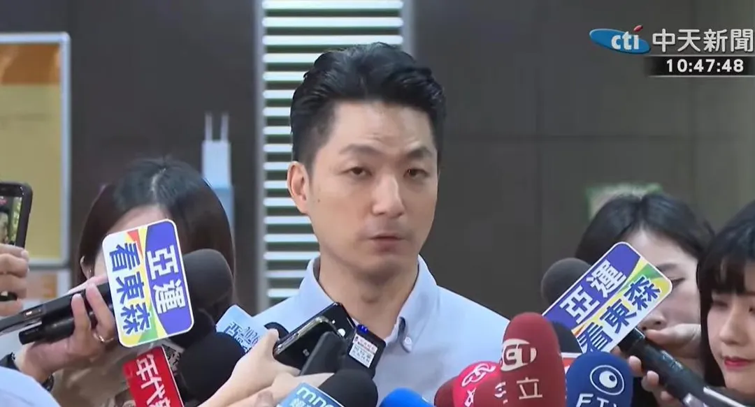 蔣萬安今受訪表示,警方有掌握相關的 IP,也會用最高標準來因應,絕不掉以輕心。(圖/中天新聞)