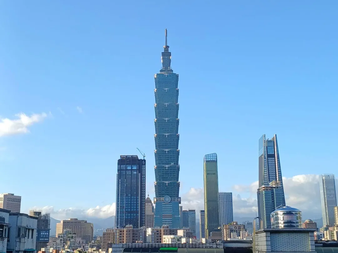 台北101。（圖／許元馨攝）
